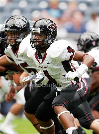 Thumbnail 1 in Pearland @ Kingwood (High School Football Kick Off Classic) photogallery.