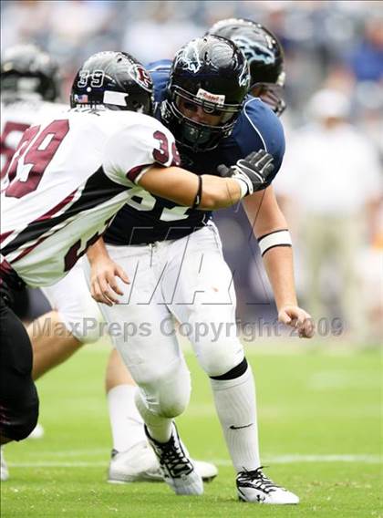 Thumbnail 1 in Pearland @ Kingwood (High School Football Kick Off Classic) photogallery.