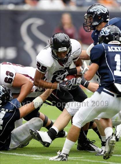Thumbnail 2 in Pearland @ Kingwood (High School Football Kick Off Classic) photogallery.