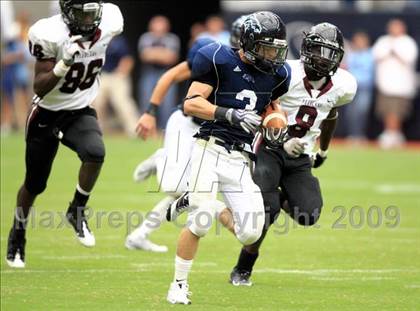 Thumbnail 2 in Pearland @ Kingwood (High School Football Kick Off Classic) photogallery.