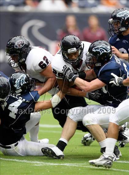 Thumbnail 1 in Pearland @ Kingwood (High School Football Kick Off Classic) photogallery.