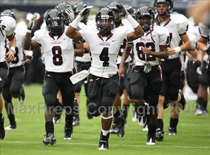 Thumbnail 1 in Pearland @ Kingwood (High School Football Kick Off Classic) photogallery.