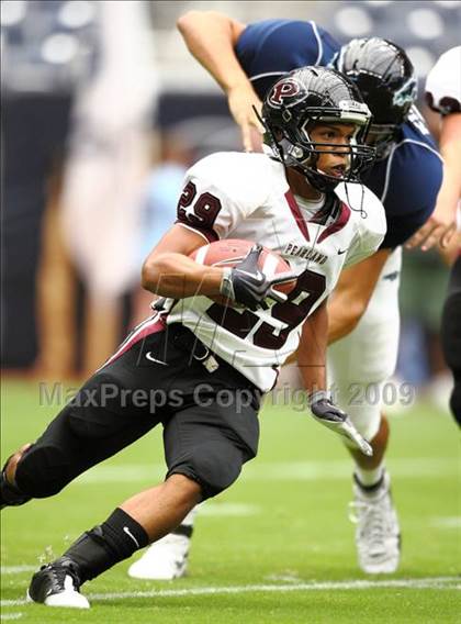 Thumbnail 2 in Pearland @ Kingwood (High School Football Kick Off Classic) photogallery.