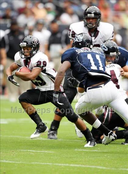 Thumbnail 3 in Pearland @ Kingwood (High School Football Kick Off Classic) photogallery.