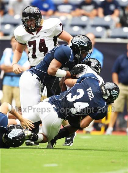 Thumbnail 3 in Pearland @ Kingwood (High School Football Kick Off Classic) photogallery.