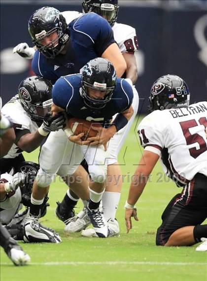 Thumbnail 1 in Pearland @ Kingwood (High School Football Kick Off Classic) photogallery.