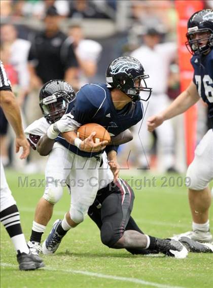 Thumbnail 2 in Pearland @ Kingwood (High School Football Kick Off Classic) photogallery.