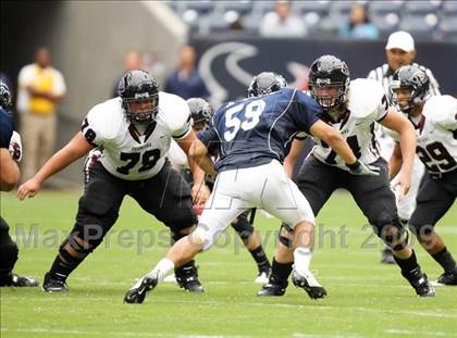 Thumbnail 1 in Pearland @ Kingwood (High School Football Kick Off Classic) photogallery.