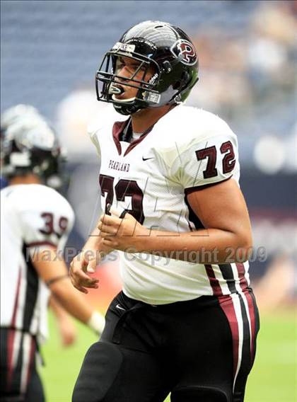 Thumbnail 1 in Pearland @ Kingwood (High School Football Kick Off Classic) photogallery.