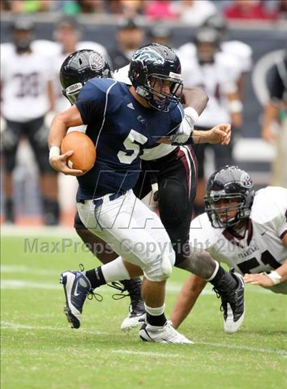 Thumbnail 1 in Pearland @ Kingwood (High School Football Kick Off Classic) photogallery.