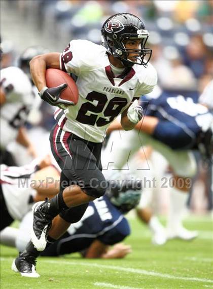 Thumbnail 1 in Pearland @ Kingwood (High School Football Kick Off Classic) photogallery.