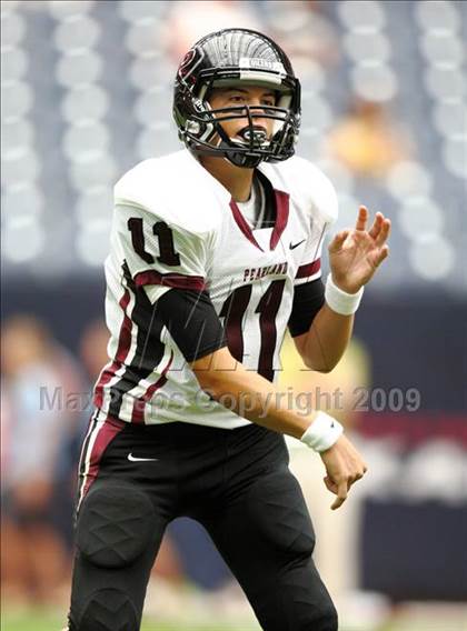 Thumbnail 1 in Pearland @ Kingwood (High School Football Kick Off Classic) photogallery.