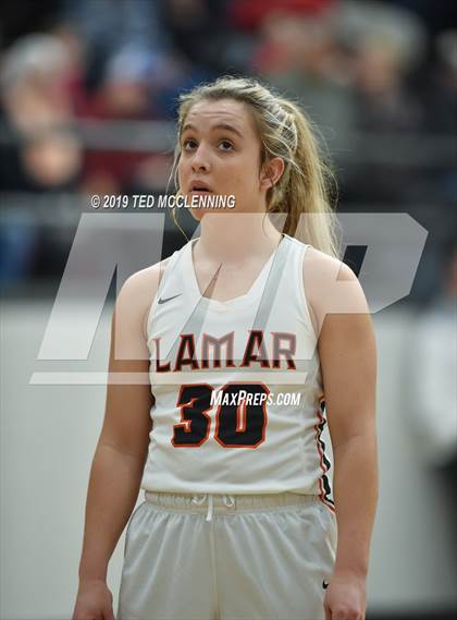 Thumbnail 3 in Lamar vs. Episcopal (AAA 3A Regional Playoff) photogallery.