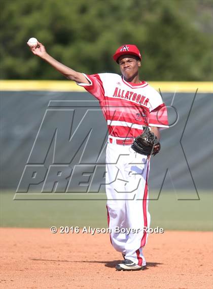 Thumbnail 3 in Allatoona vs. Houston (National High School Invitational)  photogallery.