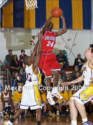 Thumbnail 1 in San Leandro vs. Archbishop Riordan (Gridley Invitational) photogallery.