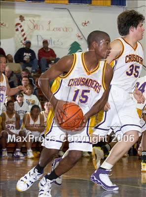 Thumbnail 1 in San Leandro vs. Archbishop Riordan (Gridley Invitational) photogallery.
