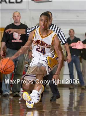 Thumbnail 1 in San Leandro vs. Archbishop Riordan (Gridley Invitational) photogallery.