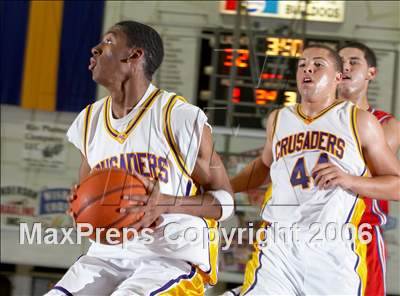 Thumbnail 2 in San Leandro vs. Archbishop Riordan (Gridley Invitational) photogallery.