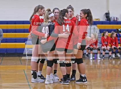 Thumbnail 2 in Sacred Heart Academy @ RHAM (CIAC Class L Second Round) photogallery.