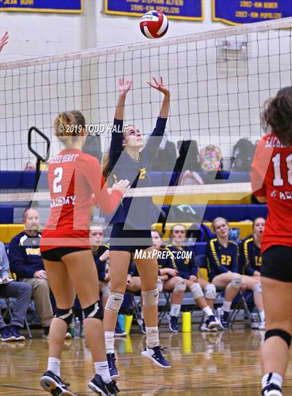 Thumbnail 3 in Sacred Heart Academy @ RHAM (CIAC Class L Second Round) photogallery.