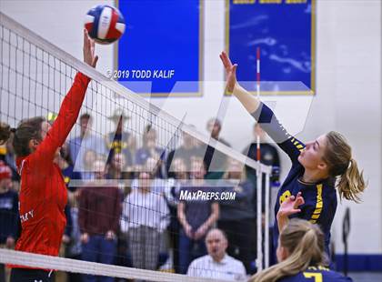 Thumbnail 2 in Sacred Heart Academy @ RHAM (CIAC Class L Second Round) photogallery.