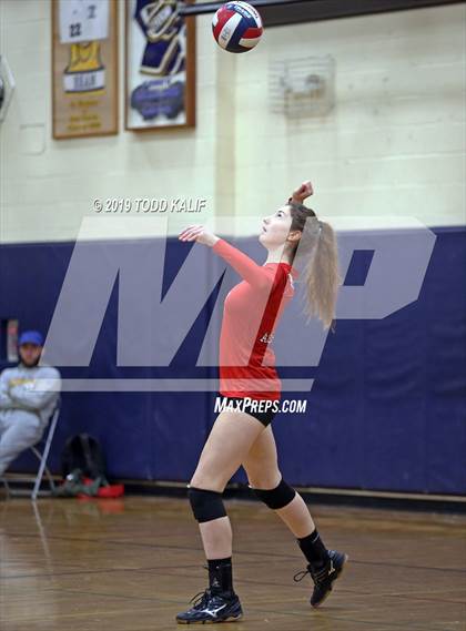Thumbnail 3 in Sacred Heart Academy @ RHAM (CIAC Class L Second Round) photogallery.