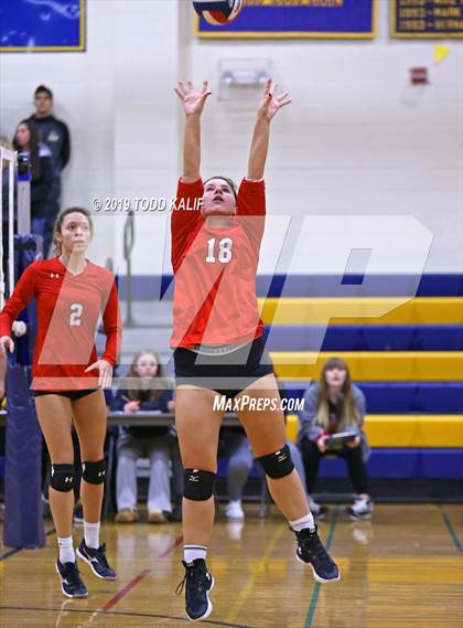 Thumbnail 3 in Sacred Heart Academy @ RHAM (CIAC Class L Second Round) photogallery.
