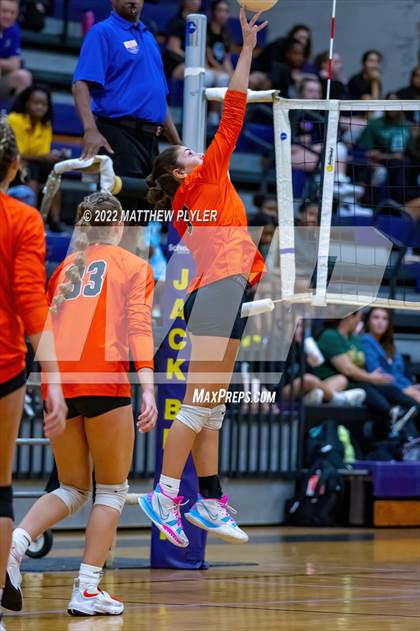 Thumbnail 3 in South View vs West Brunswick (Jack Britt's 19th Annual Volleyball Jamboree)(scrimmage) photogallery.