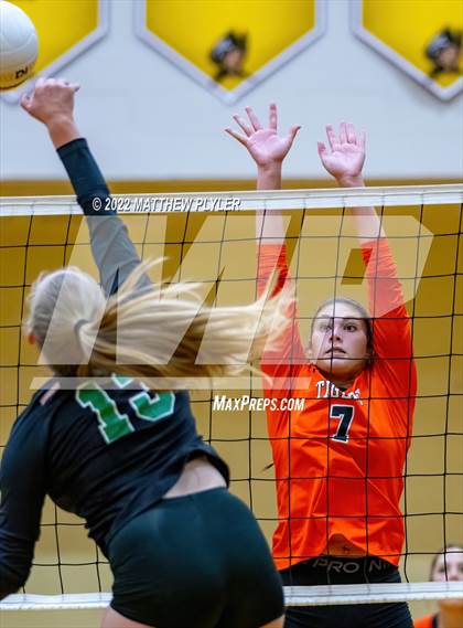 Thumbnail 2 in South View vs West Brunswick (Jack Britt's 19th Annual Volleyball Jamboree)(scrimmage) photogallery.