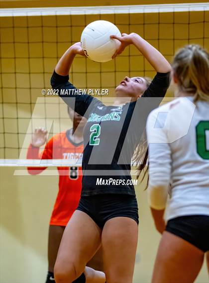 Thumbnail 3 in South View vs West Brunswick (Jack Britt's 19th Annual Volleyball Jamboree)(scrimmage) photogallery.