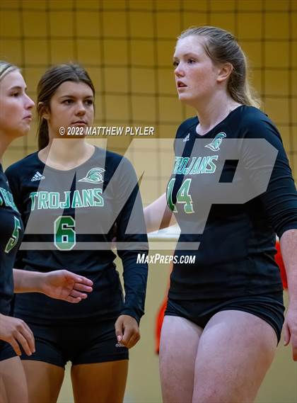 Thumbnail 2 in South View vs West Brunswick (Jack Britt's 19th Annual Volleyball Jamboree)(scrimmage) photogallery.