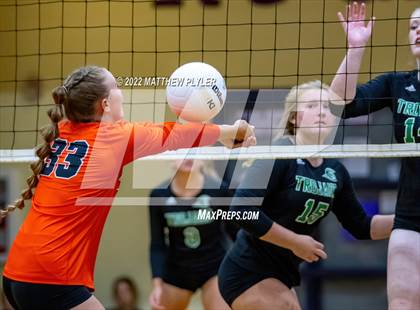 Thumbnail 3 in South View vs West Brunswick (Jack Britt's 19th Annual Volleyball Jamboree)(scrimmage) photogallery.