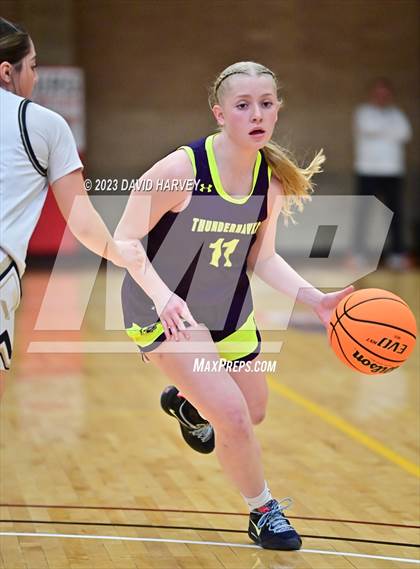 Thumbnail 3 in (CHSAA 3A Round 2 Girls Basketball) Ellicott vs Vanguard  photogallery.