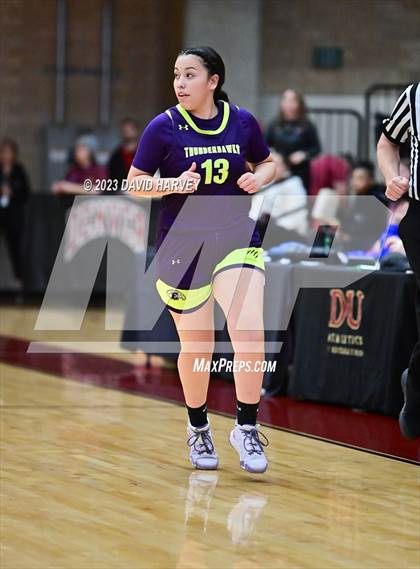 Thumbnail 3 in (CHSAA 3A Round 2 Girls Basketball) Ellicott vs Vanguard  photogallery.