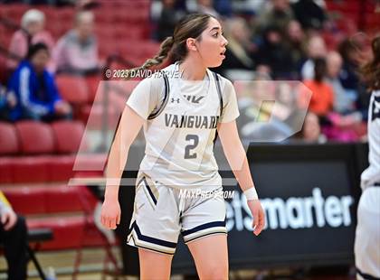 Thumbnail 1 in (CHSAA 3A Round 2 Girls Basketball) Ellicott vs Vanguard  photogallery.