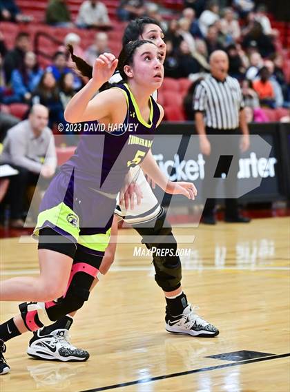 Thumbnail 1 in (CHSAA 3A Round 2 Girls Basketball) Ellicott vs Vanguard  photogallery.