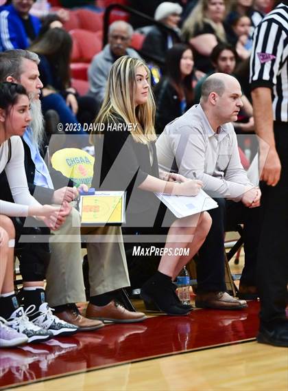 Thumbnail 2 in (CHSAA 3A Round 2 Girls Basketball) Ellicott vs Vanguard  photogallery.