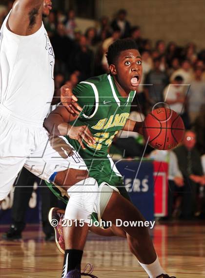 Thumbnail 1 in Damien vs. Cathedral (CIF SoCal Regional D3 Final) photogallery.