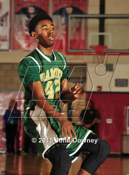 Thumbnail 1 in Damien vs. Cathedral (CIF SoCal Regional D3 Final) photogallery.