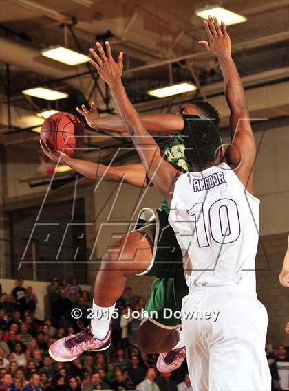Thumbnail 3 in Damien vs. Cathedral (CIF SoCal Regional D3 Final) photogallery.