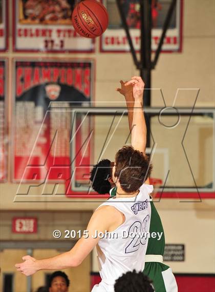 Thumbnail 2 in Damien vs. Cathedral (CIF SoCal Regional D3 Final) photogallery.