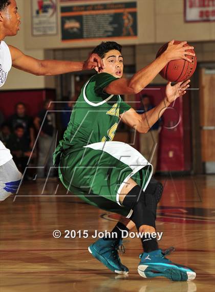 Thumbnail 2 in Damien vs. Cathedral (CIF SoCal Regional D3 Final) photogallery.