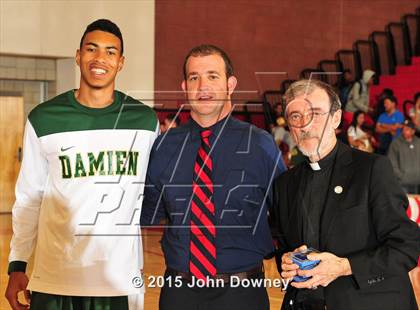 Thumbnail 2 in Damien vs. Cathedral (CIF SoCal Regional D3 Final) photogallery.