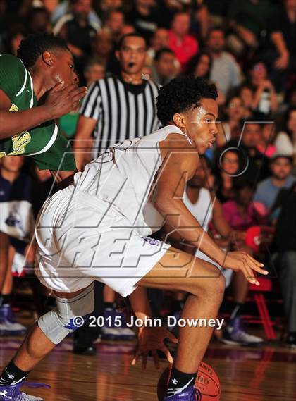Thumbnail 3 in Damien vs. Cathedral (CIF SoCal Regional D3 Final) photogallery.