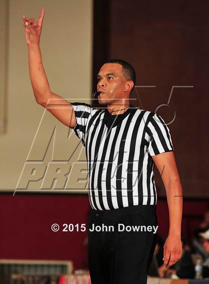 Thumbnail 3 in Damien vs. Cathedral (CIF SoCal Regional D3 Final) photogallery.