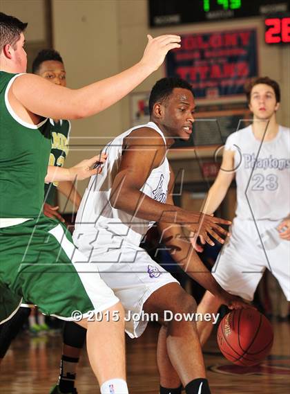 Thumbnail 3 in Damien vs. Cathedral (CIF SoCal Regional D3 Final) photogallery.