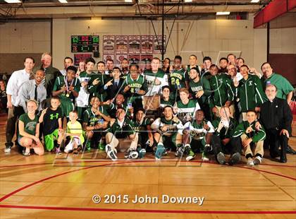 Thumbnail 2 in Damien vs. Cathedral (CIF SoCal Regional D3 Final) photogallery.