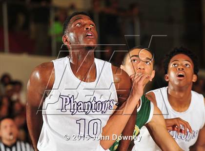 Thumbnail 3 in Damien vs. Cathedral (CIF SoCal Regional D3 Final) photogallery.