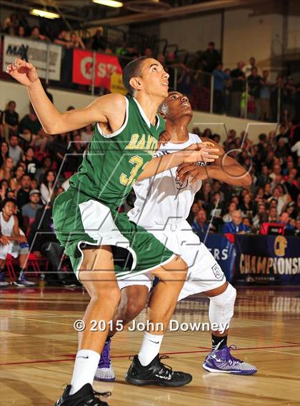 Thumbnail 1 in Damien vs. Cathedral (CIF SoCal Regional D3 Final) photogallery.