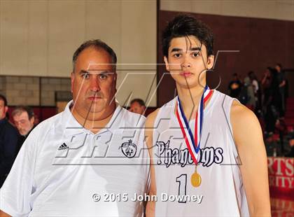 Thumbnail 2 in Damien vs. Cathedral (CIF SoCal Regional D3 Final) photogallery.